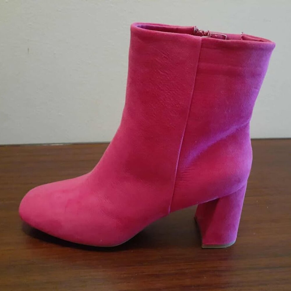 SUGAR Fuchsia Element Square Toe Boots - image 3